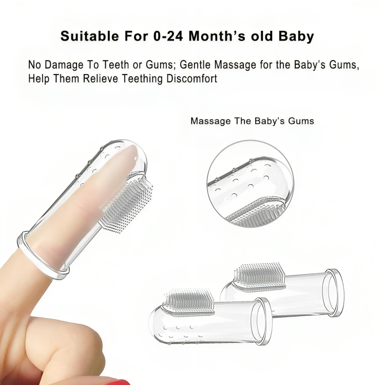 Kidloo Baby Finger Toothbrush (pc 2)