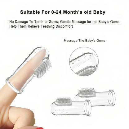 Kidloo Baby Finger Toothbrush (pc 2)